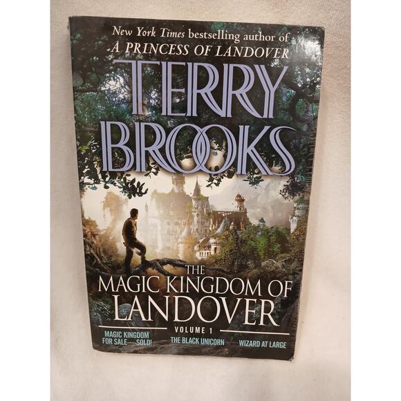 2 Books Terry Brooks The Magic Kingdom of Landover Vol 1 & 2 Princess Paperback - Picture 5 of 8